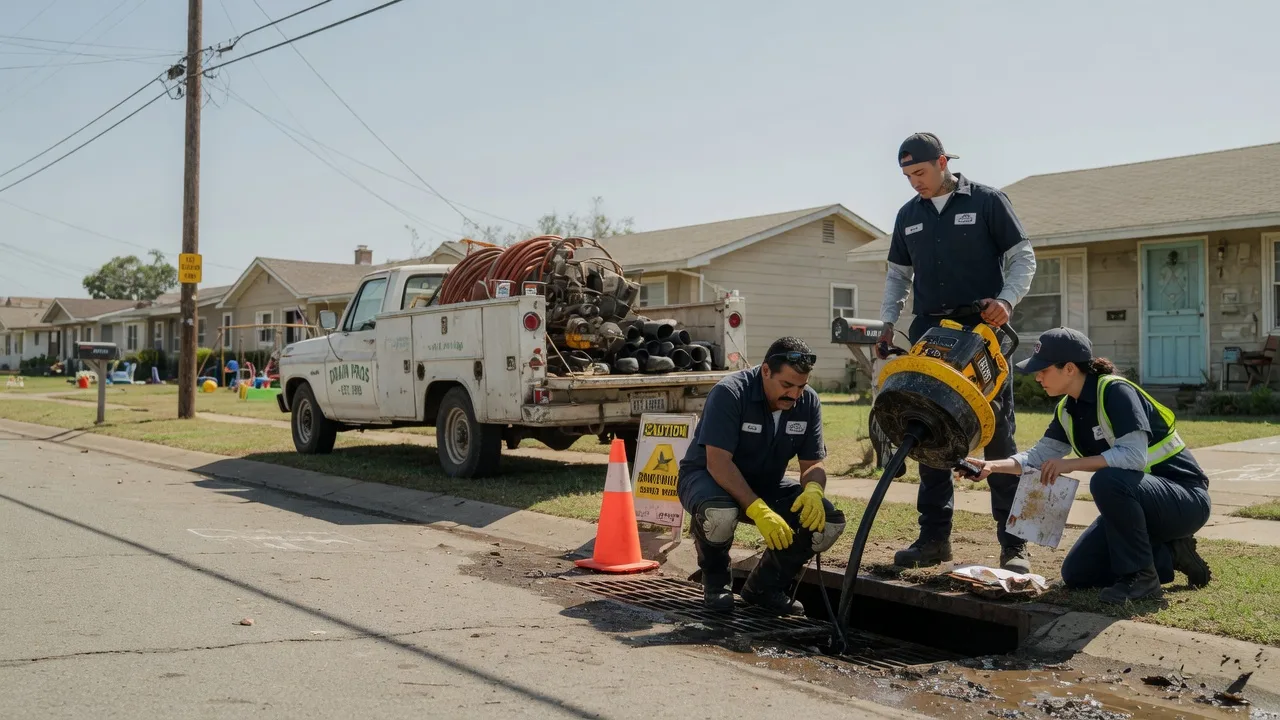 Drain Cleaning in Pilot Point, TX near me